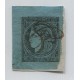 ARGENTINA 1856 GJ 1 CORRIENTES LA PRIMER ESTAMPILLA ARGENTINA EN FRAGMENTO U$ 45 ++